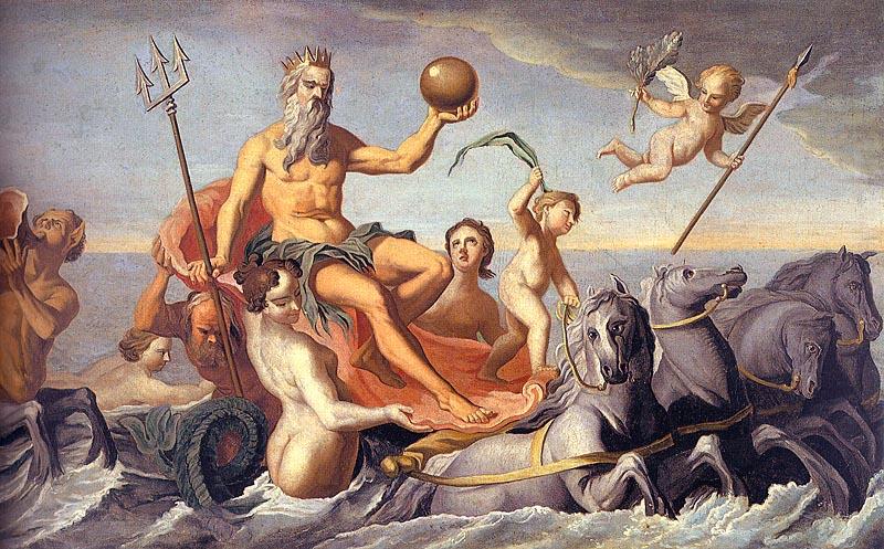 John Singleton Copley The Return of Neptune Spain oil painting art